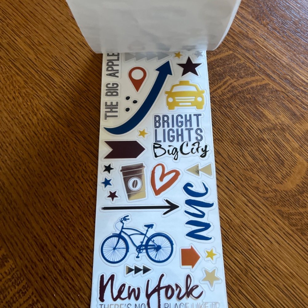 New York Paper House Sticky Pix Clear Cuts & Cardstocks Stickers - Picture 8 of 8
